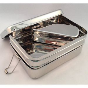 Sustain A Stacker stainless steel lunch box
